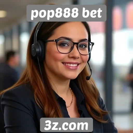 Suporte ao cliente no pop888 bet em foco